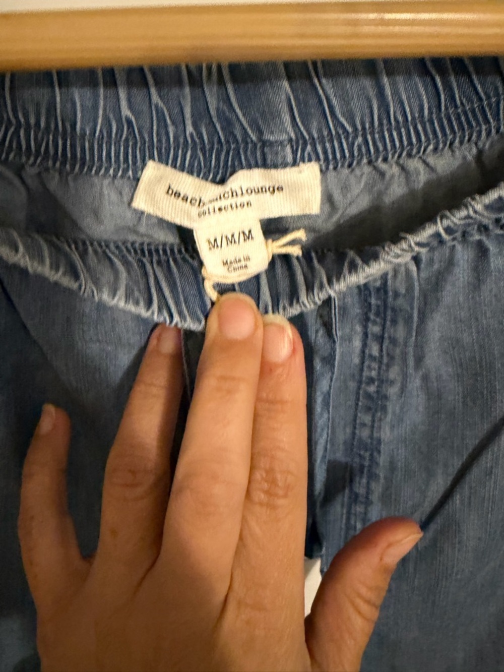 beachlunchlounge Light Blue Denim Pull-On Jeans - Picture 4 of 6